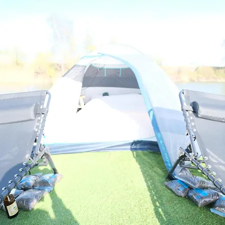 It's A Tent - On A Boat! Luxury tent